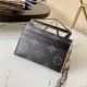 Louis Vuitton DOUBLE CARD HOLDER Monogram Eclipse High