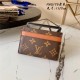 Louis Vuitton DOUBLE CARD HOLDER Monogram High