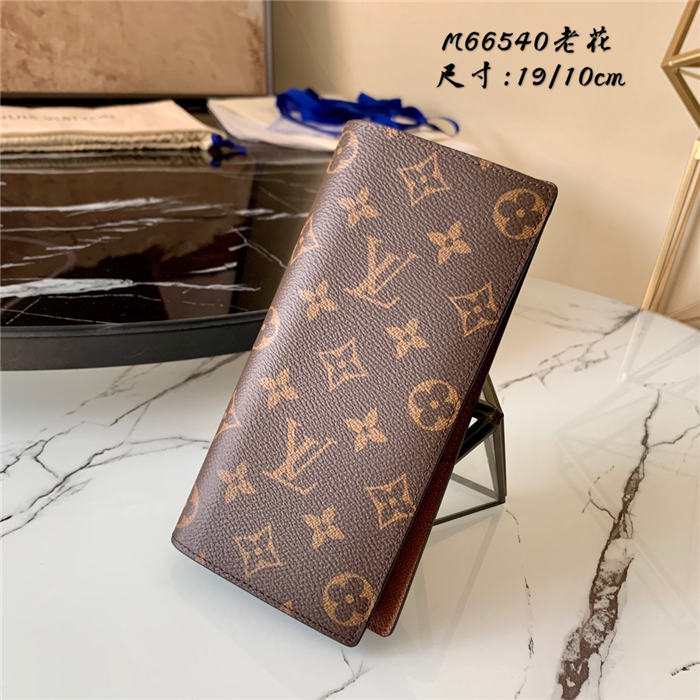 Louis Vuitton BRAZZA WALLET Monogram High