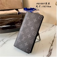 Louis Vuitton BRAZZA WALLET Monogram Eclipse High