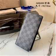 Louis Vuitton BRAZZA WALLET Damier Graphite High