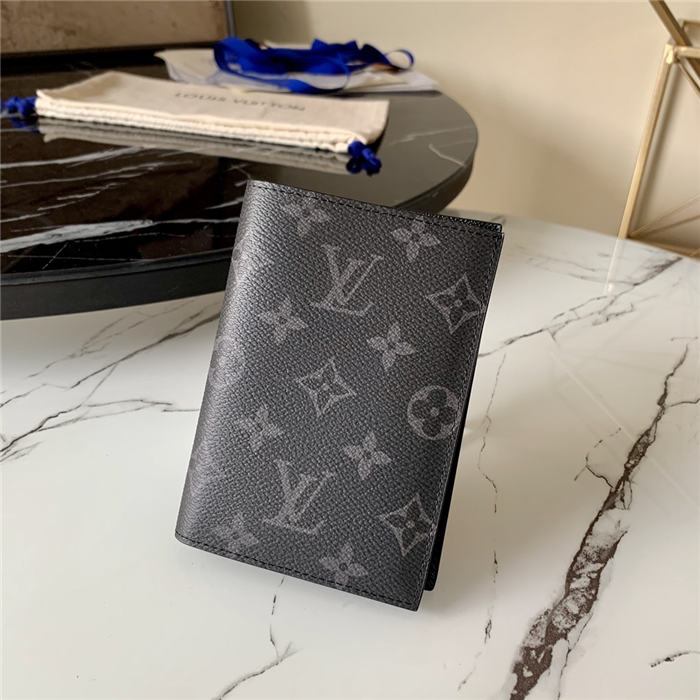 Louis Vuitton PASSPORT COVER Monogram Eclipse High