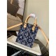 Louis Vuitton SINCE 1854 PETIT SAC PLAT Blue High