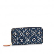 Louis Vuitton ZIPPY WALLET SINCE 1854 Blue High