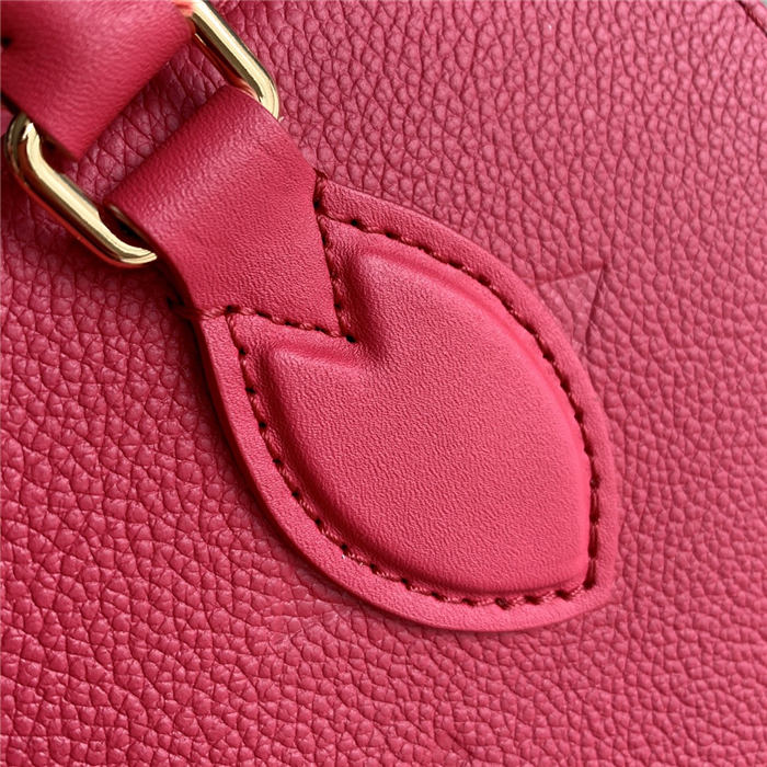 Louis Vuitton ONTHEGO PM Monogram Empreinte Freesia Pink High