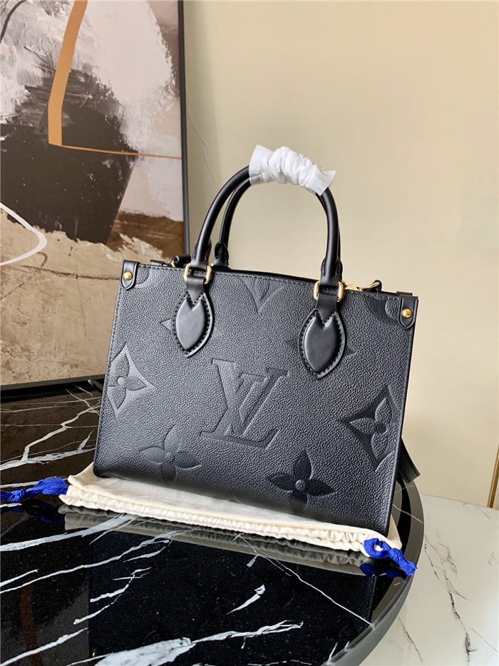 Louis Vuitton ONTHEGO PM Monogram Empreinte Black High