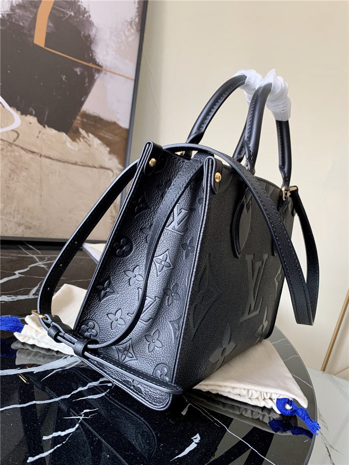 Louis Vuitton ONTHEGO PM Monogram Empreinte Black High