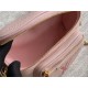 Louis Vuitton Mini Bumbag Monogram Empreinte embossed supple grained cowhide leather M82347 Gradient Pink High