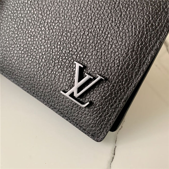 Louis Vuitton MULTIPLE WALLET LV Aerogram calf leather High