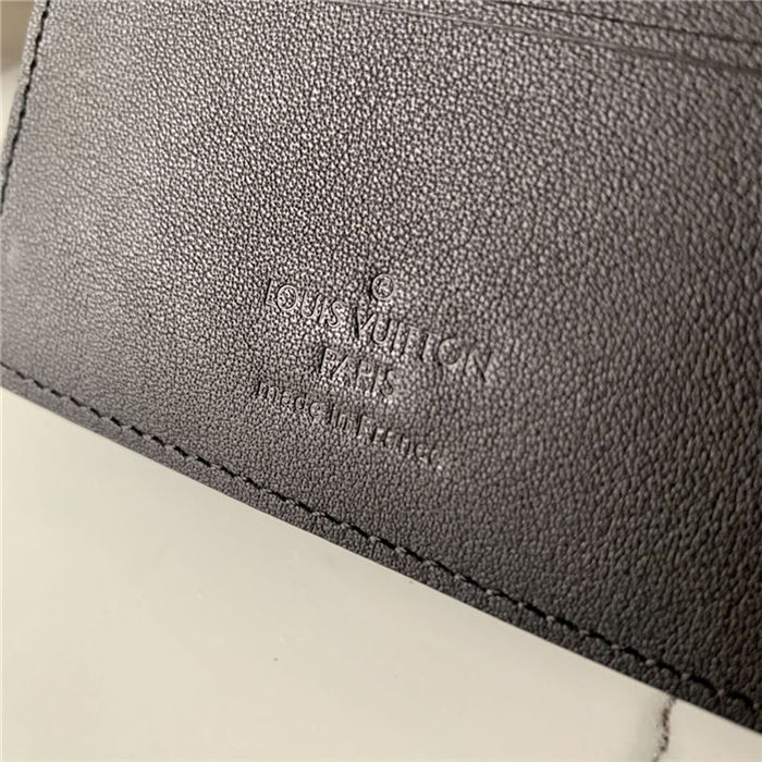 Louis Vuitton MULTIPLE WALLET LV Aerogram calf leather High