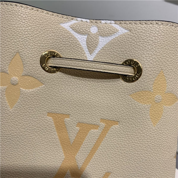 Louis Vuitton NÉONOÉ BB Monogram Empreinte Cream/Saffron High