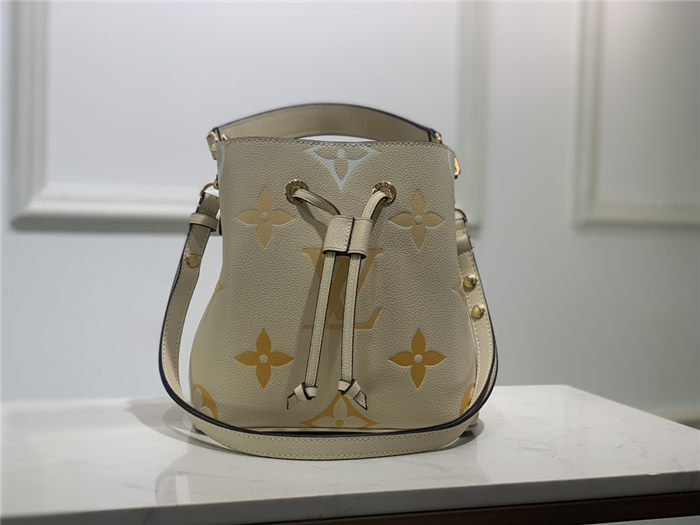 Louis Vuitton NÉONOÉ BB Monogram Empreinte Cream/Saffron High