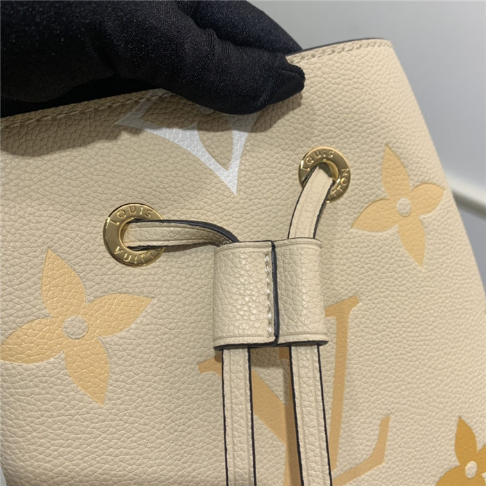 Louis Vuitton NÉONOÉ BB Monogram Empreinte Cream/Saffron High