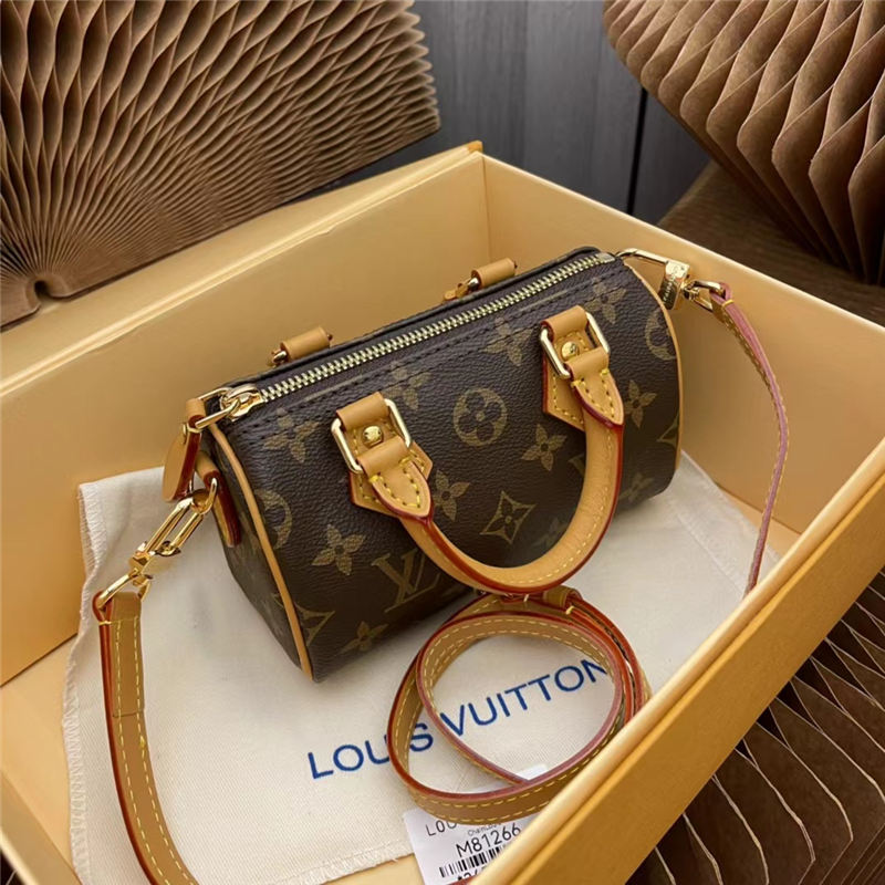 Louis Vuitton Nano Speedy Bag Monogram Canvas M81085 High