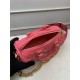 Louis Vuitton PAPILLON BB Quilted and embroidered smooth calf leather Dragon Fruit Pink M59826 High