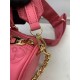 Louis Vuitton PAPILLON BB Quilted and embroidered smooth calf leather Dragon Fruit Pink M59826 High