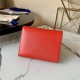 Louis Vuitton TWIST COMPACT WALLET Epi Coquelicot Red High