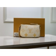 Louis Vuitton MINI POCHETTE ACCESSOIRES Monogram Empreinte High