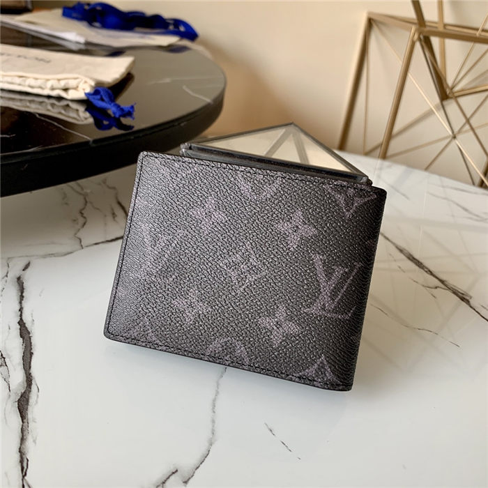 Louis Vuitton SLENDER WALLET Monogram Eclipse High