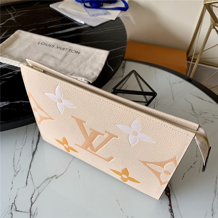 Louis Vuitton TOILETRY POUCH 26 Cream/Saffron High