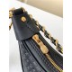 Louis Vuitton LOOP Baguette Handbag Calfskin M22591 Black High