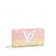 Louis Vuitton ZIPPY WALLET Gradient Monogram Light Pink High