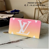 Louis Vuitton ZIPPY WALLET Gradient Monogram Light Pink High