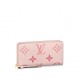 Louis Vuitton ZIPPY WALLET Monogram Empreinte Pink High