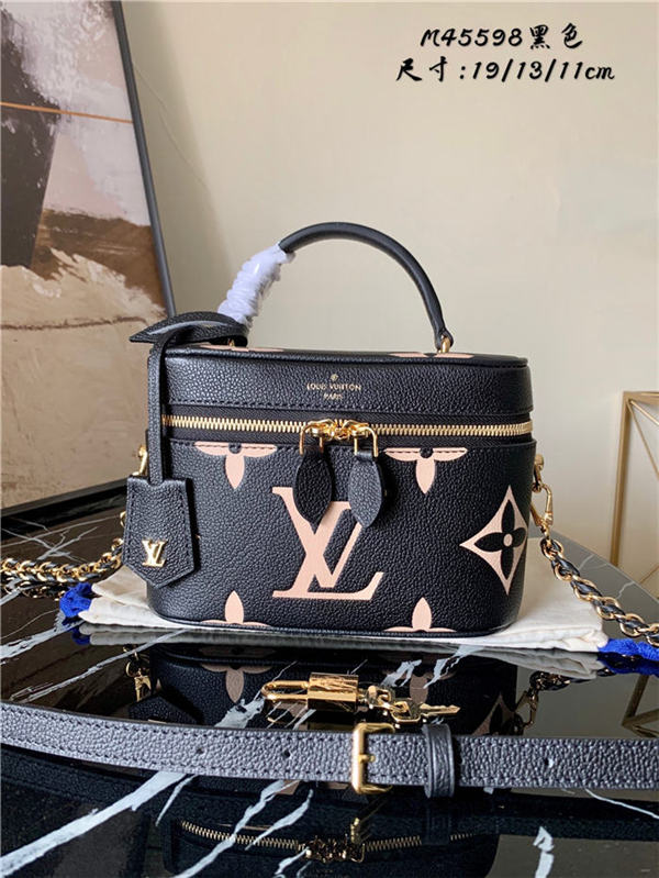 Louis Vuitton VANITY PM Black/Cream High