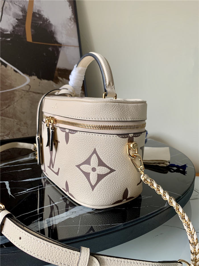 Louis Vuitton VANITY PM Cream/Bois de Rose Pink High