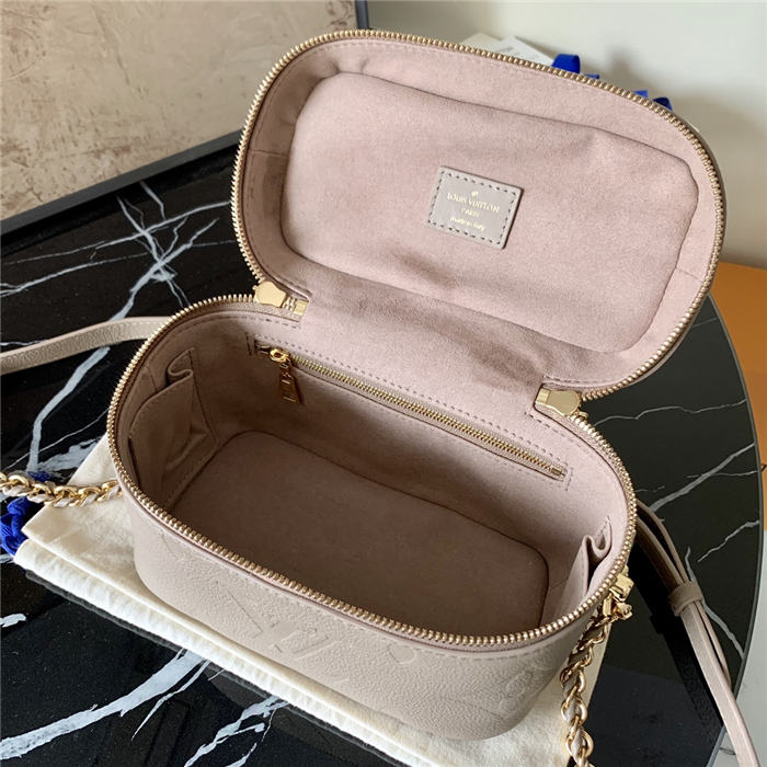 Louis Vuitton VANITY PM Tourterelle Beige High