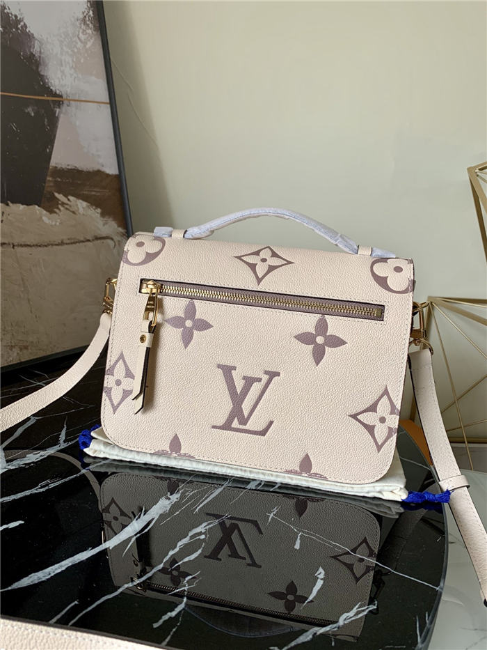 Louis Vuitton POCHETTE MÉTIS Cream/Bois de Rose Pink High