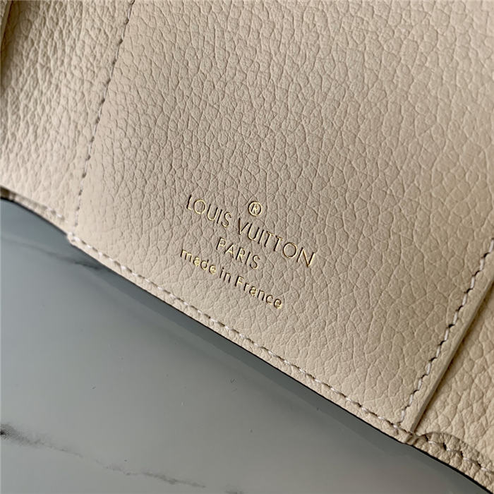 Louis Vuitton VICTORINE WALLET Monogram Empreinte Cream / Bois de Rose Pink High