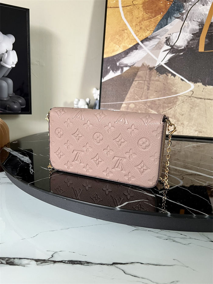 Louis Vuitton FÉLICIE POCHETTE Monogram Empreinte M68697 High