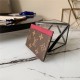 Louis Vuitton CARD HOLDER Monogram PP-Red High