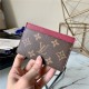 Louis Vuitton CARD HOLDER Monogram PP-Red High