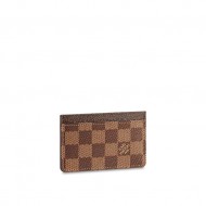 Louis Vuitton CARD HOLDER Damier Ebene High