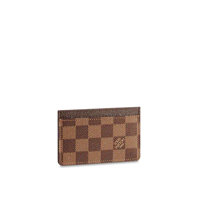 Louis Vuitton CARD HOLDER Damier Ebene High