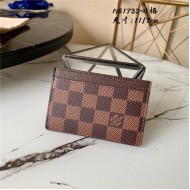 Louis Vuitton CARD HOLDER Damier Ebene High