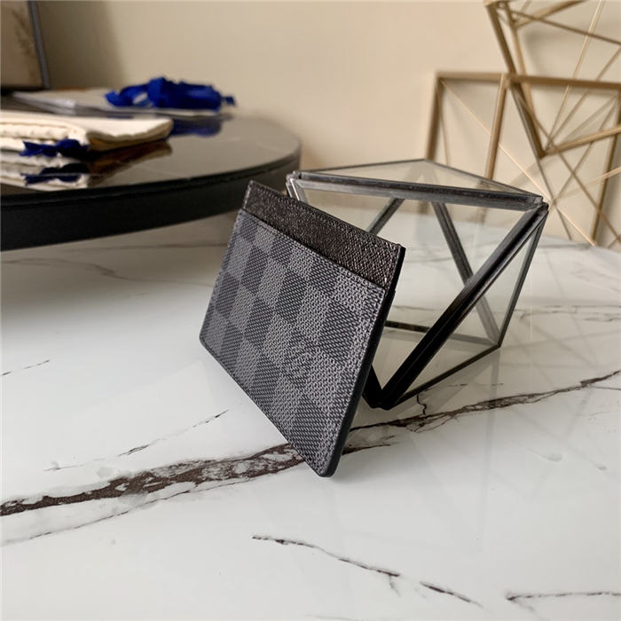 Louis Vuitton CARD HOLDER Damier Graphite High