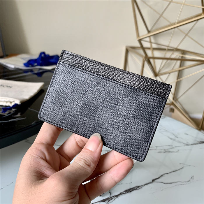 Louis Vuitton CARD HOLDER Damier Graphite High