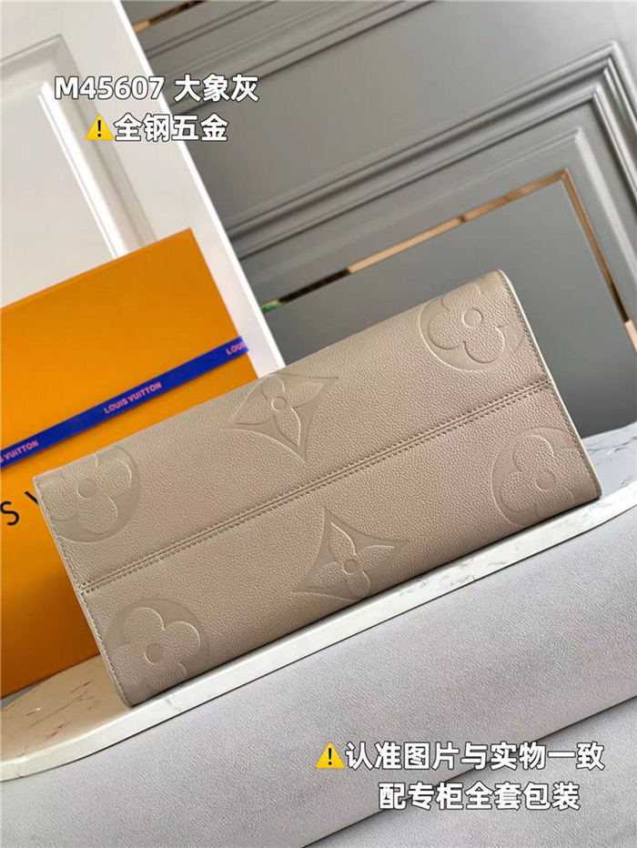 Louis Vuitton ONTHEGO MM Monogram Empreinte Grey High