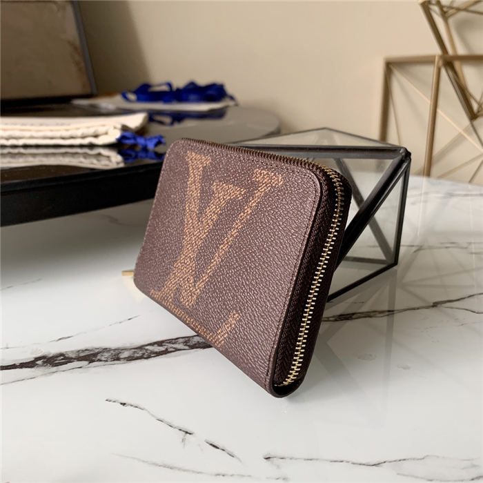 Louis Vuitton ZIPPY COIN PURSE Giant Monogram Reverse High