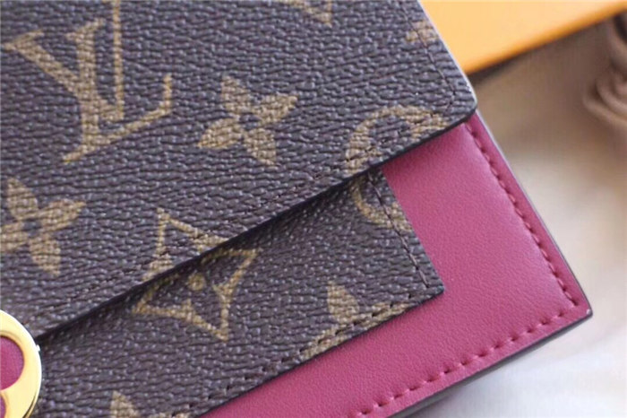 Louis Vuitton Flore Chain Wallet Monogram Canvas M67404