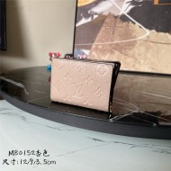 Louis Vuitton CLÉA WALLET Monogram Empreinte M80152 Beige High