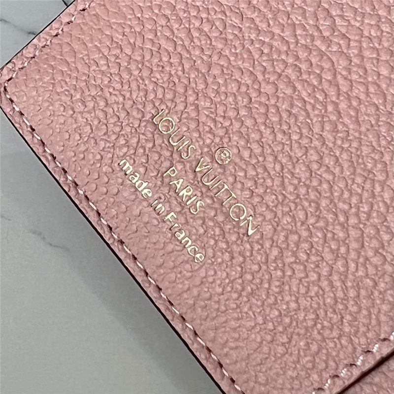 Louis Vuitton CLÉA WALLET Monogram Empreinte M80152 Pink High