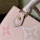 Louis Vuitton PETIT SAC PLAT Monogram Empreinte Pink High