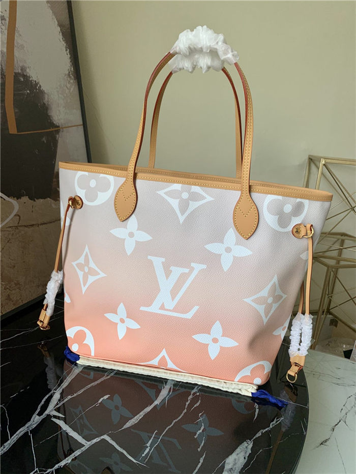 Louis Vuitton NEVERFULL MM Monogram Giant Mist High