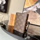 Louis Vuitton SMALL RING AGENDA COVER Monogram Doorman Blue High