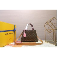 Louis Vuitton Montaigne BB Bag With Braided Handle Monogram M44671